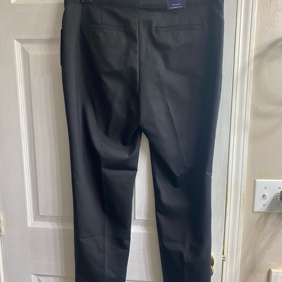 NWT Chaps Women Black Dress Pants, Size: 12s - Picture 2 of 6